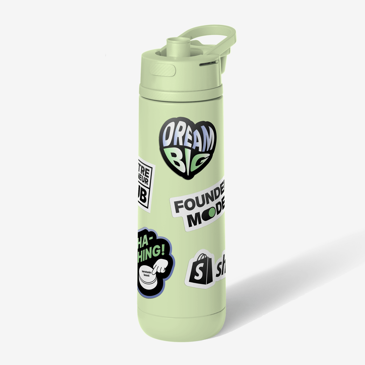 Founder Mode Sticker Pack de Shopify Supply, vista 2