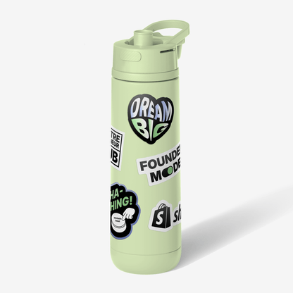 Founder Mode Sticker Pack de Shopify Supply, vista 2