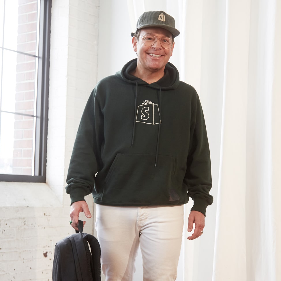 Get Stuff Done Hoodie de Shopify Supply, vista 2