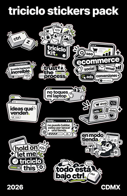 Stickers Triciclo