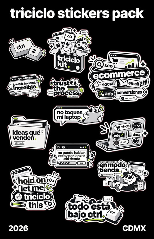 Stickers Triciclo