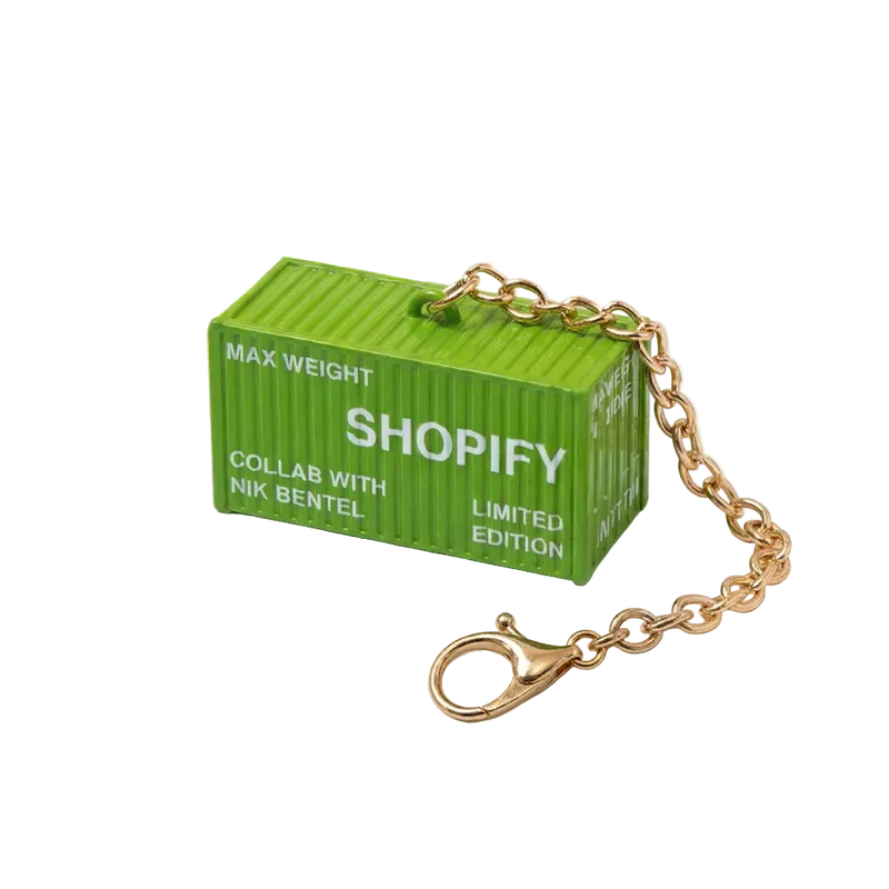 Shopify × Nik Bentel Studio | Container Bag Charm