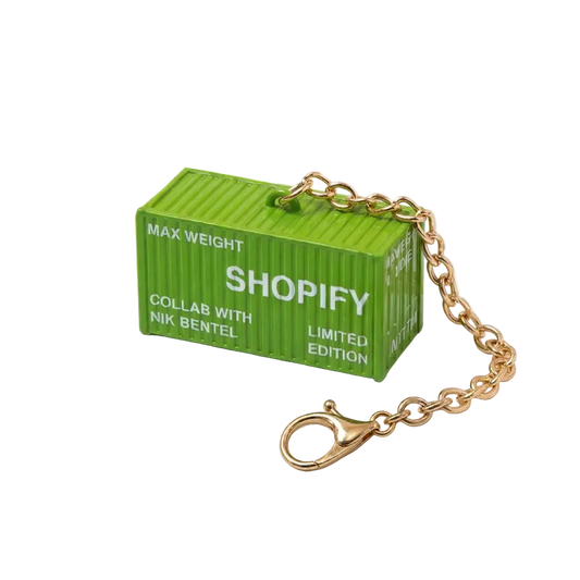 Shopify × Nik Bentel Studio | Container Bag Charm
